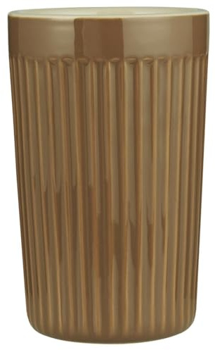 IB Laursen Cafe Latte Becher Groß Mynte Hazelnut Braun Keramik Tasse 375ml
