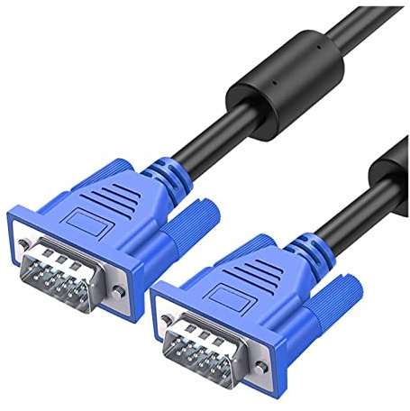 Hwmsza Cable Computer Monitor TV Projector HD Cable VGA Video Extension Line 1.5/1.8/5/10 Meters 1440 * 900P (Color : 10M)