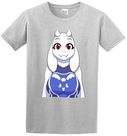 Undertale Toriel Tee Mens T Shirt Gray XXL