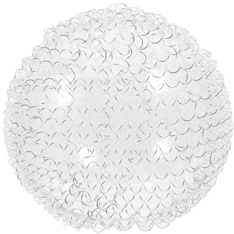 Glaskugel-Lampenschirm: Lampenschirm Aus Aluminiumdraht – Runde Kugel-Kugellampe Für Pendelleuchte Wandleuchte Kronleuchter