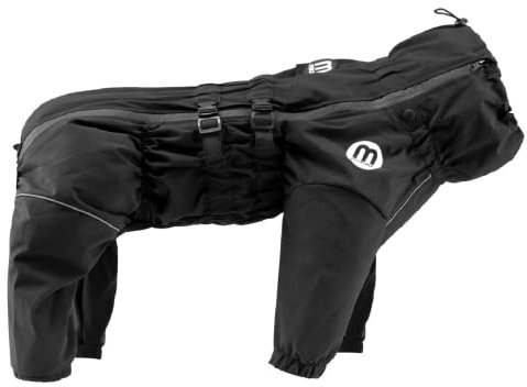 Mikki Doodles Dog Raincoat, Waterproof, Windproof, Silky Lining, Less Friction Means Less Knots & Tangles, Size XXL