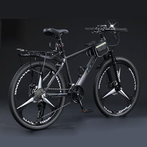 Mountainbike 24 27,5 Zoll 30 27 Gang Federung Geländewagen Doppelscheibenbremse Herren und Damen B1,26 inch 30 Speed