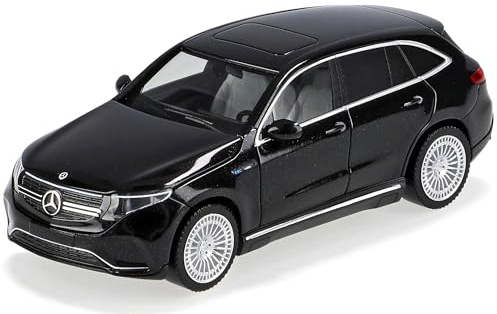 Mercedes-B EQC AMG N293 SUV AMG Schwarz Metallic Ab 2019 H0 1/87 Herpa Modell Auto