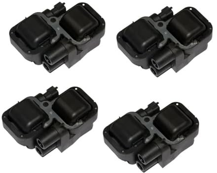 Zündmodul Für Benz C CL Für CLK ML Für Klasse W163 W210 W211 W169 W202 W203 W220 UF-359 A0001587303 0001587303 0221503035 Zündspule Blockzündspule(4PCS)