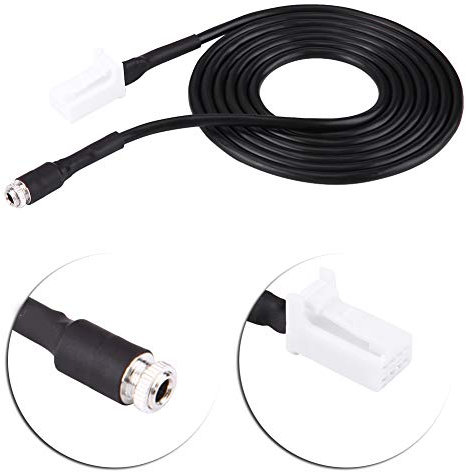 UPALDHOU Cavo Aux Cavo Audio Ausiliario Audio Adattatore a 8 Pin con Jack 3,5 Mm per Swift Jimny High Speed Data Transfer Perdita Sonora 149 Cm
