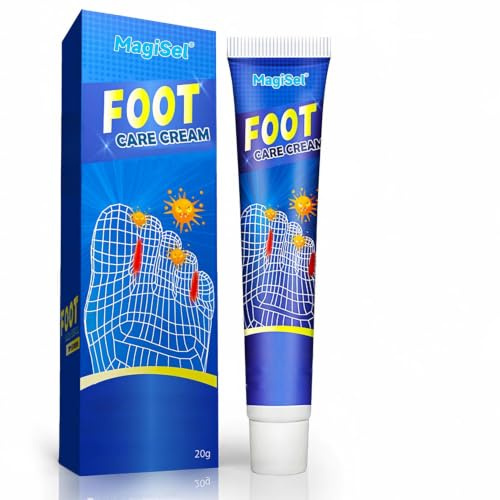 20g Fußpflegecreme mit Teebaumöl und Kräuterextrakten | Deodorierende Fußcreme, Natürliche Pflegeformel, sanft für alle Hauttypen