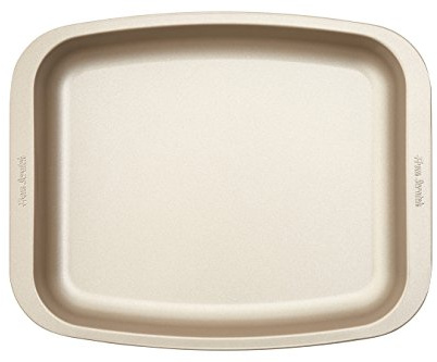 Premier Housewares From Scratch Roasting Pan, Carbon Steel, Champagne, 25.6 x 32 x 3.8 cm