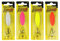 FTM Unisex – Erwachsene 10C5200280C10 Tornad-Inline Spoon-Forellenblinker zum Spinnfischen auf Forellen, Blinker zum Spinnangeln, Durchlaufblinker, Gewicht:7.5g, Farbe:Black/Glow White, Bunt, Normal