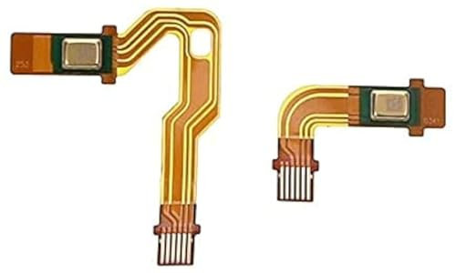 JMXLDS Replacement Microphone Flex Cable PS5 V1 1.0 BDM-010 Handle Inner Mic Ribbon Cable Speaker L R Connector Cable for PS5 Controller (Long)