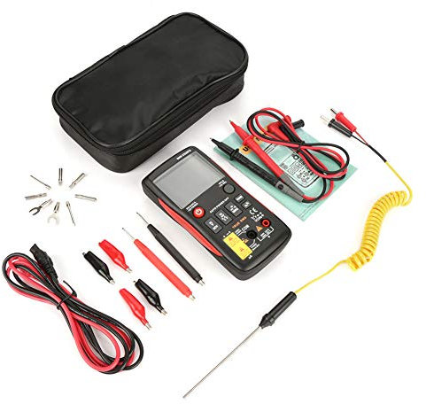 ANENG Q1 bouton multimètre numérique True-RMS 9999 comptes avec graphique à barres analogique tension ca/cc ampèremètre courant Ohm auto/manuel