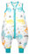 Mosebars Schlafsack mit Füßen Ganzjährig Baby Schlafsack Winter 2.5 Tog Reine Baumwolle Schlafsack Verschiedene Größen Herbst Winter Schlafdecke Baby mit Füßen