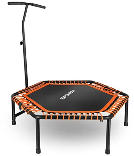 Fitness trampoline with a handle Spokey JUMPER MINI