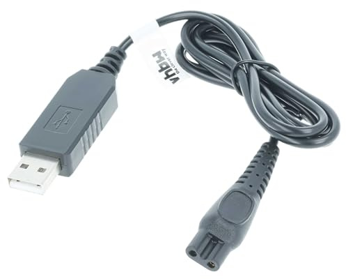 vhbw USB-Ladekabel kompatibel mit Philips Speed-XL | SmartTouch, SensoTouch 3D Rasierer - Netzkabel, 100 cm