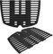 GriHero 7646 Gusseisen Grillrost Rund, 63,5 x 45cm Grillplatte Grill Ersatzteile Zubehör Passend für Weber Q300/Q320/Q3000/Q3200 Series, Griddle für Weber 586002/57060001/404341