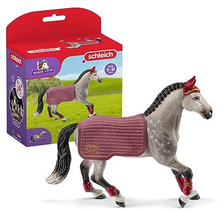 schleich 42456 Trakehner Stute Reitturnier, für Kinder ab 5 Jahren, Horse Club - Spielset