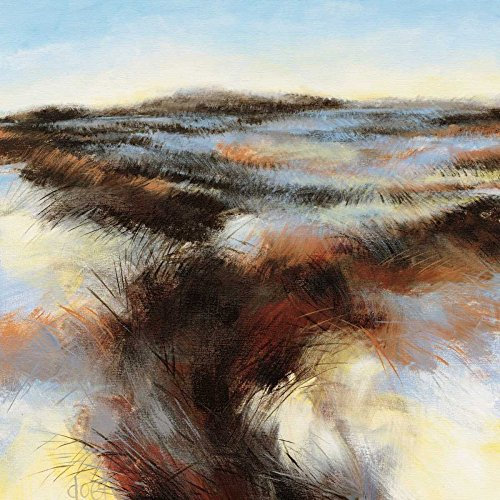 KUNSTDRUCK auf MATTE PAPIER 220gr Dune II Boersma D - Meer quadrat Poster Landschaft Dune Sea Duinen Bild auf Papier cm_68_X_68