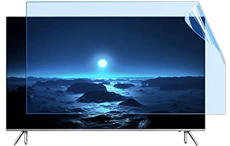 Clear Screen Protector Eye Protection Matte Anti Glare Film Filter Out Blue Light - Protect TV Screen - for 32-75 inch Display Monitor/B / 65 Inches 1440x809 mm