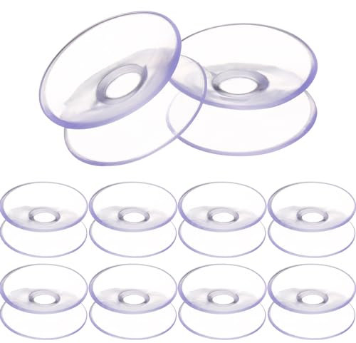 Angoily Saugnapf Für Rattan Tisch Glasplatte 10 Prozent Doppelseitige Saugn? für Tischplatte um Tischoberteil zu Verhindern Schieben Saugn? Tisch- - ? Fensterbügelsaugne Saugnapf Doppelseitig 60mm
