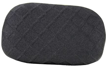 LOVIVER Office Chair Head Pillow Cover Swivel Chair Pillow Slipcover Armrest Chair Headrest Cover, Elastic and Stretch, Removable, Washable, Black