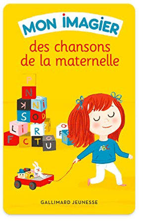 Yoto Mon imagier des chansons de la Maternelle – Livre Audio en français pour Enfants, Compatible avec conteuse Yoto Player & Mini, Classique pour 1 Ans et Plus
