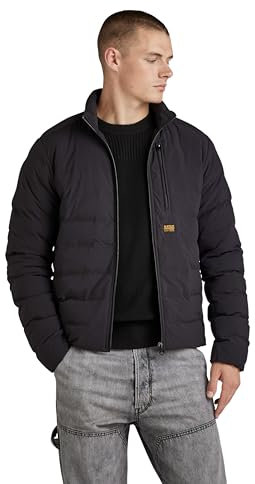 G-STAR RAW Herren Foundation Liner Jacke, Schwarz (dk black D24276-D518-6484), L