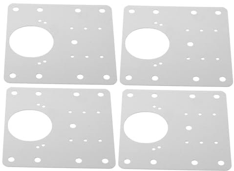 SOLUSTRE 4 Scharnier Reparaturplatte Reparaturplatten für Scharniere Reparatur von Schraubenlöchern türscharnier reparaturset Türscharnier Reparatur Kit eckschrank scharnier Möbel