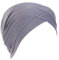 ihreesy Weiche Bandana-Turban-Mütze, Hijab-Crossover-Schal für Damen Einfarbig Untertuch Muslimah-Schal Turban-Kappe,Grau