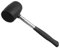 Via Mondo - Steel Handle 16oz Rubber Mallet for Tent Pegs Camping and Outdoors