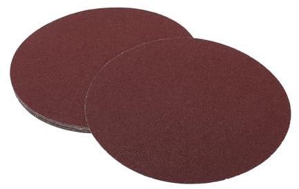 ACROPIX 12 Inch Sanding Discs Round Hook and Loop Sandpaper 40 Grits - 10 PCS