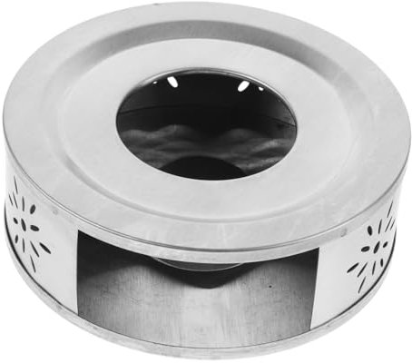 Alipis Base Calentadora Tetera Acero Inoxidable Calentador Leche Alimentos Diseño Elegante