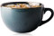 Große Tasse Keramik: 700ml Kaffeetasse mit Griff, Suppenschüssel, Teetassen, Müsli-Frühstückstasse, geeignet für Milchdesserts, Haferflocken, mikrowellengeeignet (Dunkelgrün)