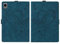 Tablet-Hüllen Kompatibel mit Oppo Realme Pad Mini Mini 8,7 Zoll Schmetterling geprägter Faltstand Schutzschutzschockdicht Pu Lederflip -Gehäusekarten -Slot -Tablette PC Fall Tablet-PC-Hülle(Blue)