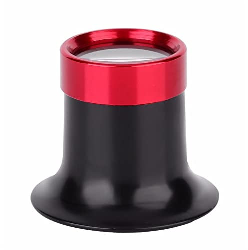 ABBNIA 10X Auge Lupe Lupe Schmuck Uhr Reparatur Werkzeug Aluminium Legierung Monokulare Lupe Objektiv