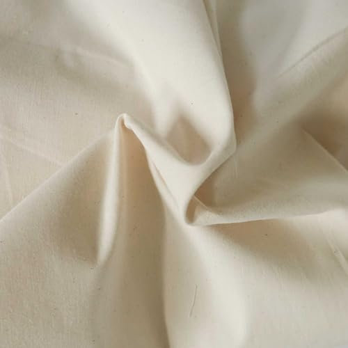 Nessel-Stoff Natur ROH-Baumwolle 170cm Oeko-Tex 100 Deko-Stoff Baumwollstoff Rohware unbehandelt