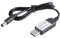LIUZIKUN Cable de Carga USB de 5,5 x 2,1 mm (5 V 2 A a 6 V 1 A) para Dispositivos electrónicos. Reemplaza 4 Pilas AA LR03, LR6 y LR14.