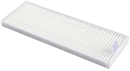 Contenitore for la polvere dell'aspirapolvere robot, filtro HEPA, prefiltro for Silver for Crest SSRA1 for pezzi di ricambio for aspirapolvere robot Ilife A7(5pcs hepa filter)