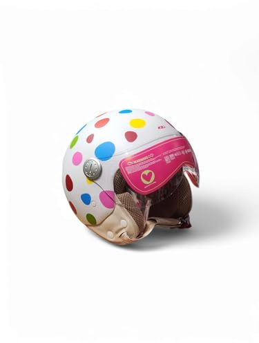Casco Jet NZI Pasarela Lunar Multicolor Matt - Ágatha Ruiz de La Prada Talla M