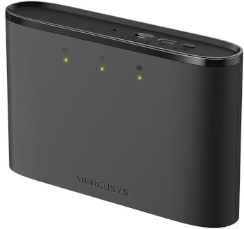Mercusys MT110 4G Cat4 LTE Mobile WiFi with O2 Data SIM Card Bundle