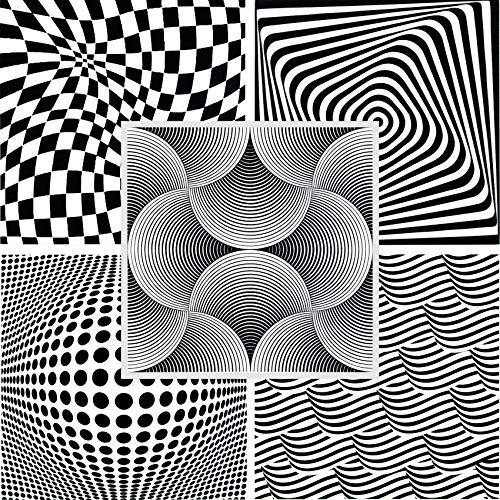 30 m² | Placas de techo | efecto panorámico | XPS | 50 x 50 cm | Hexim | Disco Black