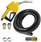Zapfpistolen Set-für Dieselpumpe Heizölpumpe Biodiesel Ölpumpe Kraftstoffpumpe Wasserpumpe Tauchpumpe Brunnenpumpe Pumpe - mit Gummi-Schlauch und Automatik-Pistole mit Rückschlagventil