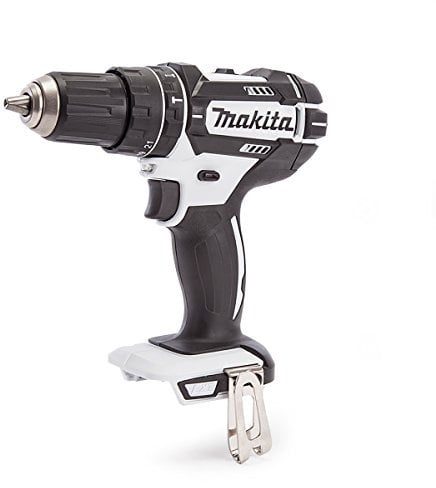 Makita DHP482 18V White Cordless Combi Drill (Body Only)