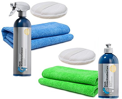 APS - Autopflege-Shop.de Koch Chemie Leather Care 500ml Lederreinigung/Lederpflege/Ledersitzepflege 6tlg. Großer Basic-Set …