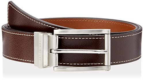 Ted Baker Herren Bream Casual Wendegürtel Gürtel, Schokoladenbraun, 46