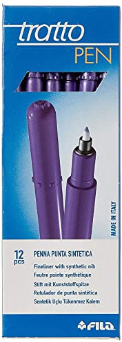 Pennarelli Tratto Pen 12 pz. Viola