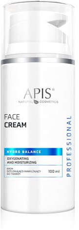 Apis HYDRO BALANCE Gesichtscreme - 100 ml - Feuchtigkeitsspendend, Sauerstoffspendend, Regenerierend Hinterlässt keinen Fettfilm