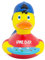 LILALU Gamer Ente Junge - Gummiente im Gamer Boy Design - Quietscheente Gamer Boy - Gaming Rubber Duck - Lustige Geschenkidee Geburtstag - Lustige Badeente Gamer Boy - Spielzeug für Erwachsene