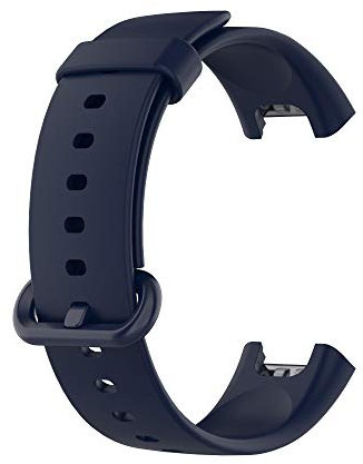 Bracelets de Montre,Silicone Bracelet pour Xiaomi Mi Watch Lite,Silicone Souple Multicolore Bande de Sport Remplacement avec fermoir Réglable Sangle pour Xiaomi Mi Watch Lite/Redmi Watch (bleu marine)