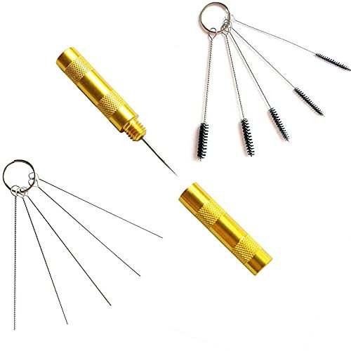ANCLLO Airbrush Cleaner Kit de Nettoyage de Pistolet de pulvérisation Outils de réparation de Brosse à Aiguille