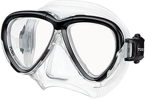 TUSA Intega tauch-Maske schnorchel taucherbrille Profi (Black)