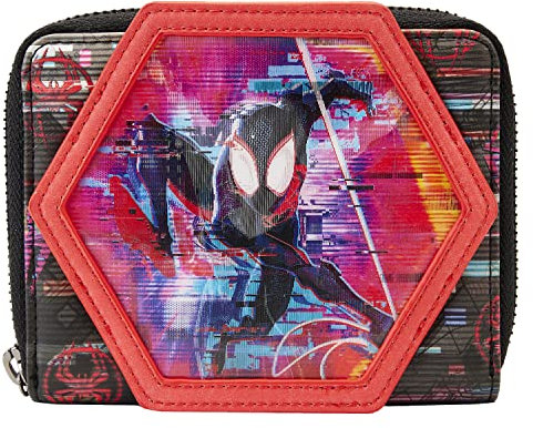 Loungefly: Marvel - Across The Spiderverse Lenticular Zip Around Wallet